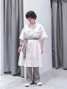 うっちーさん（レディース・152cm）の夏コーディネート