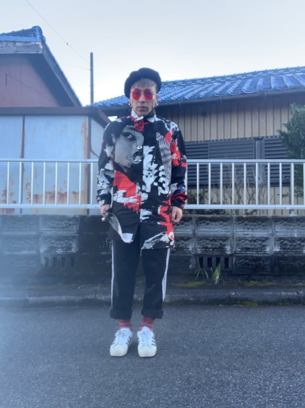 ワイスリー　Y-3 内田すずめ グラフィックプリント ナイロンジャケット Y-3 内田すずめ トラック ジャケット コート ワイスリー yohji