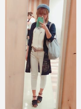 「アイテム（シャツワンピース）」を使った、orcaさん（レディース・159cm・20代）の秋コーディネート