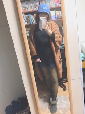 「STINGRAY（スティングレイ）のアイテム」を使った、orcaさん（レディース・159cm）の冬コーディネート