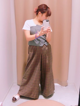 「仕事場にて♡」｜honoka♡さん（レディース・150cm）の秋コーディネート
