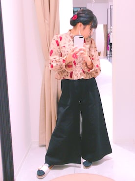 「仕事場にて♡」｜honoka♡さん（レディース・150cm）の秋コーディネート