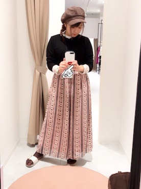 「仕事場にて♡」｜honoka♡さん（レディース・150cm）の秋コーディネート