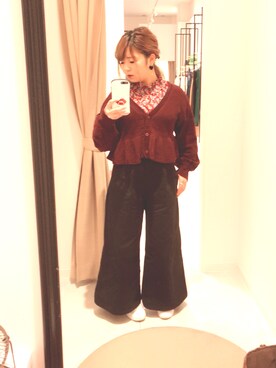 「仕事場にて♡」｜honoka♡さん（レディース・150cm）の秋コーディネート