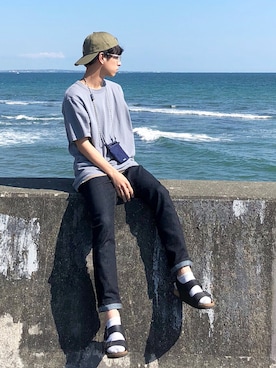 ふきはるさん(メンズ・166cm)の夏コーディネート