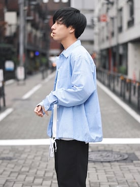 ふきはるさん（メンズ・166cm）の冬コーディネート