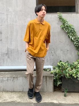 ROTOLのポロシャツを使った人気ファッションコーディネート - WEAR