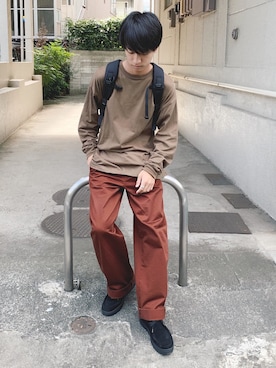 ふきはるさん（メンズ・165cm）の秋コーディネート
