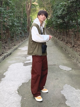 ふきはるさん（メンズ・166cm）の秋コーディネート