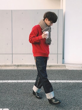 ふきはるさん（メンズ・166cm）の秋コーディネート