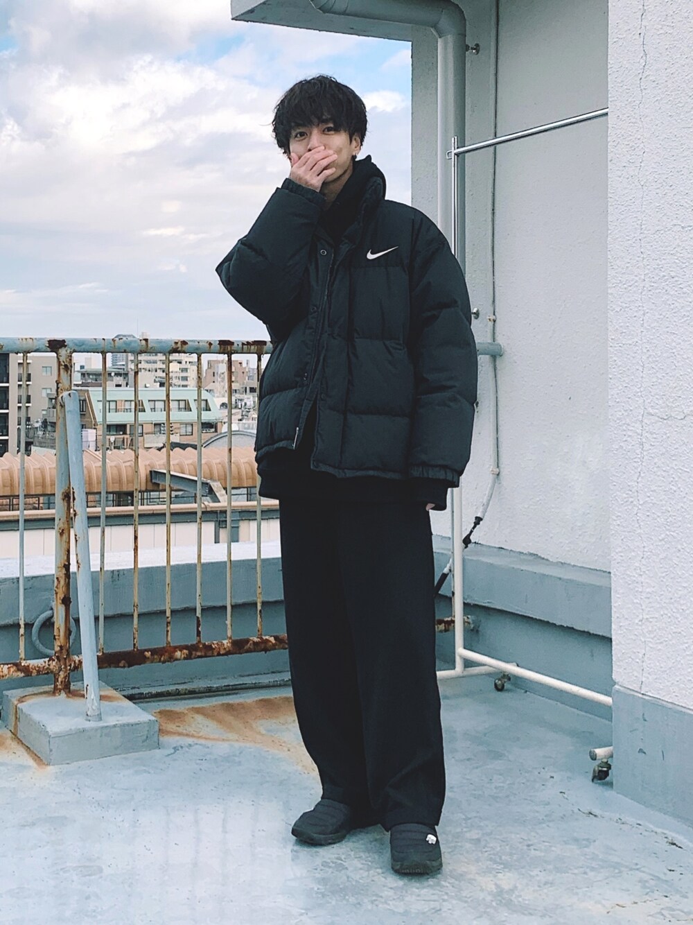 ふきはる｜NIKEのダウンジャケット/コートを使ったコーディネート - WEAR