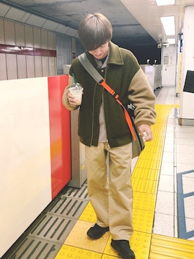 ふきはるさん（メンズ・166cm）の春コーディネート