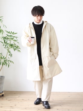 「J.M. WESTON（ジェイエムウエストン）のアイテム」を使った、ふきはるさん（メンズ・166cm）の冬コーディネート
