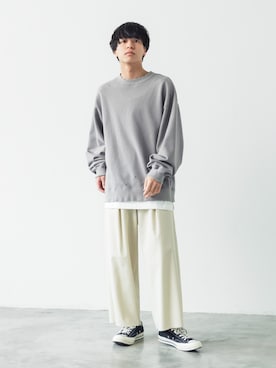 ふきはるさん（メンズ・166cm）の春コーディネート