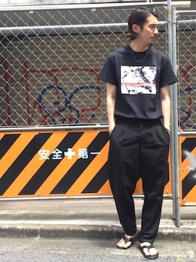 Daisuke Sakamotoさん（メンズ・176cm）の夏コーディネート