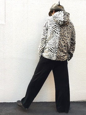 「aie」｜「アイテム（パーカー）」を使った、Daisuke Sakamotoさん（メンズ・176cm）の秋コーディネート