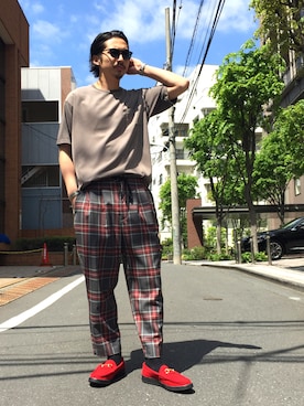 Daisuke Sakamotoさん（メンズ・176cm）の春コーディネート