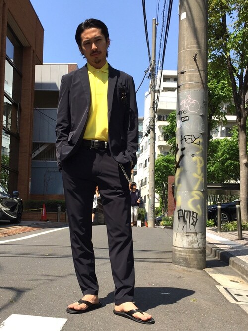 Daisuke Sakamoto（ビューティ&ユース ユナイテッドアローズ 渋谷公園通り店）｜ISLAND SLIPPERのサンダルを使った
