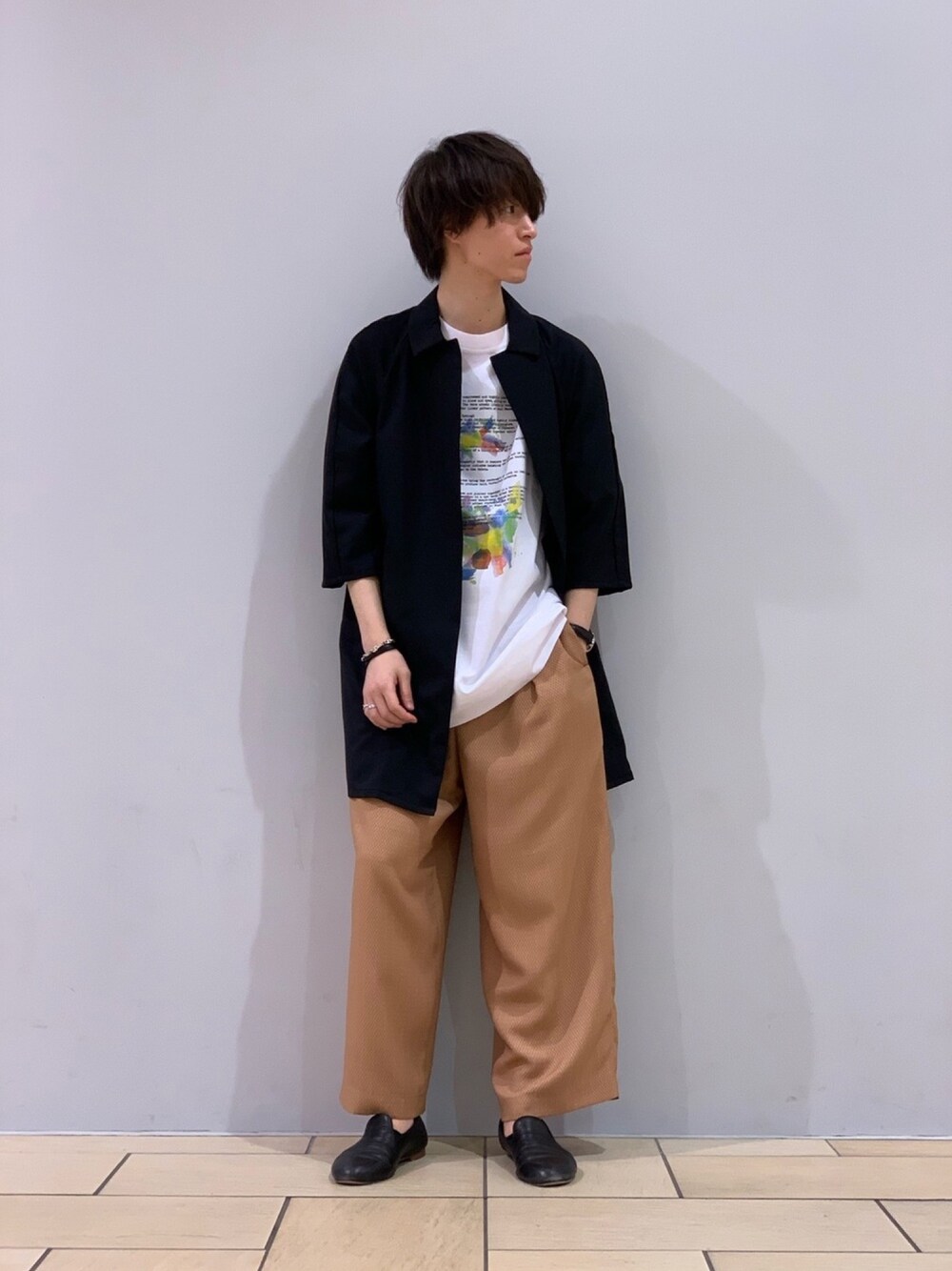 Lui’s 7分袖リラックスコート Lui's（ルイス）の「7分袖リラックスコート（ステンカラーコート