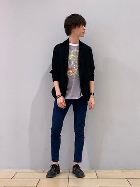 阿部まさひでさん(メンズ・176cm)の夏コーディネート