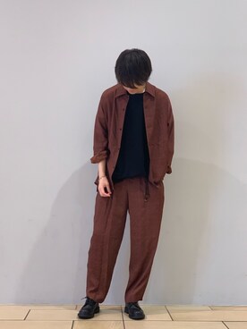 阿部まさひでさん(メンズ・176cm)の夏コーディネート