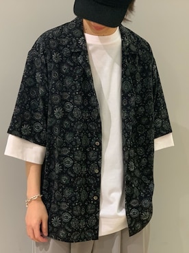 阿部まさひでさん(メンズ・176cm)の夏コーディネート