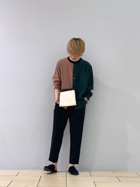 阿部まさひでさん（メンズ・176cm）の夏コーディネート