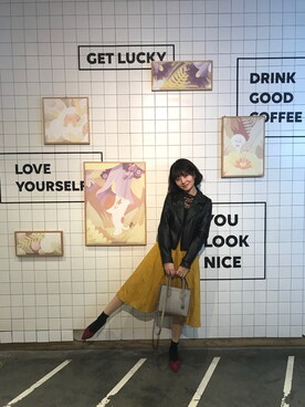 「RD（ルージュ ディアマン）のアイテム（テーラードジャケット）」を使った、女子力risaさん（レディース・160cm）の秋コーディネート