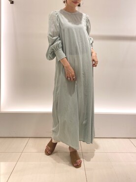 「DouDou（ドゥドゥ）のアイテム（ピアス（両耳用））」を使った、doudouminaさん（レディース・163cm）の春コーディネート