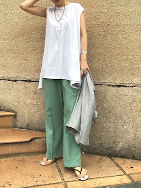 doudouminaさん（レディース・163cm）の夏コーディネート