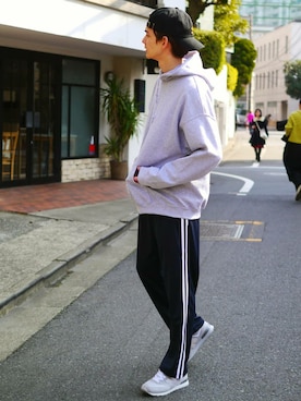 「Revo.（レボ）のアイテム」を使った、Revo.さん（メンズ・182cm）の春コーディネート