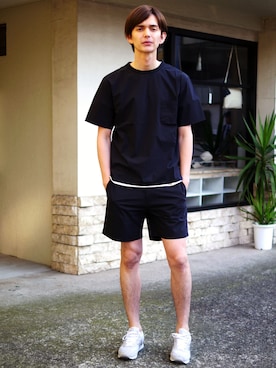 「2018ss」｜「アイテム（その他）」を使った、Revo.さん（メンズ・182cm）の夏コーディネート