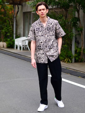 「2018ss」｜Revo.さん（メンズ・182cm）の夏コーディネート