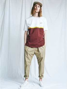 「Revo.（レボ）のアイテム」を使った、Revo.さん（メンズ・182cm）の夏コーディネート