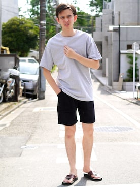 Revo.さん(メンズ・182cm)の夏コーディネート