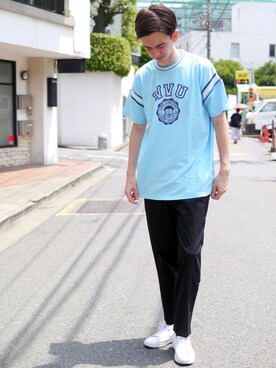 「アイテム（その他）」を使った、Revo.さん（メンズ・182cm）の夏コーディネート