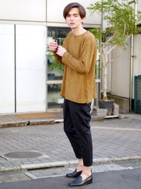 「Revo.（レボ）のアイテム」を使った、Revo.さん（メンズ・182cm）の秋コーディネート