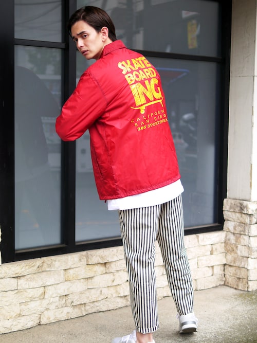 Revo Revo Zozotown Revo のナイロンジャケットを使ったコーディネート Wear