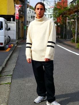 Revo.さん（メンズ・182cm）の冬コーディネート