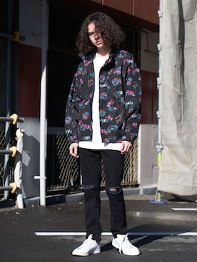 「Revo.（レボ）のアイテム」を使った、Revo.さん（メンズ・182cm）の冬コーディネート