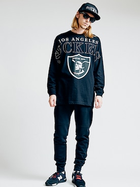 「Revo.（レボ）のアイテム」を使った、Revo.さん（メンズ・182cm）の冬コーディネート