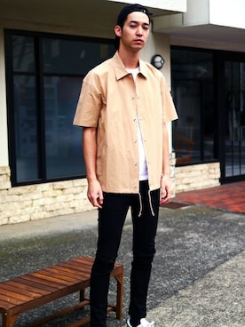 Revo.さん（メンズ・182cm）の夏コーディネート