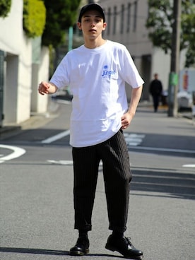 「Revo.（レボ）のアイテム」を使った、Revo.さん（メンズ・182cm）の夏コーディネート