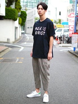 「Revo.（レボ）のアイテム」を使った、Revo.さん（メンズ・182cm）の夏コーディネート