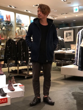 「MESSAGERIE(メッサジェリエ)のアイテム」を使った、Ryuuutaさん(メンズ・166cm)の夏コーディネート