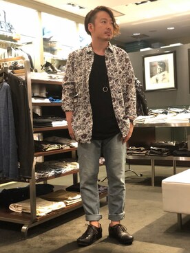 「Bevilacqua（ベヴィラクア）のアイテム」を使った、Ryuuutaさん（メンズ・166cm）の夏コーディネート