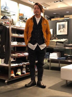 Ryuuutaさん（メンズ・166cm）の秋コーディネート