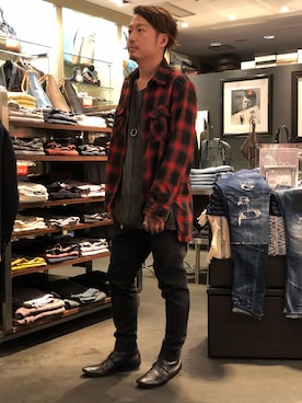 Ryuuutaさん（メンズ・166cm）の冬コーディネート