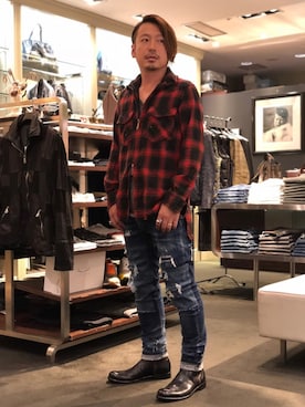 Ryuuutaさん（メンズ・166cm）の夏コーディネート