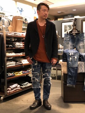 Ryuuutaさん（メンズ・166cm）の冬コーディネート